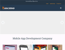 Tablet Screenshot of keshavinfotech.com